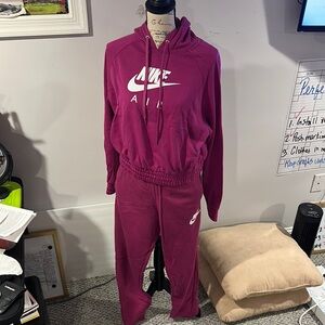 Nike fuchsia Track Suit for Active Comfort